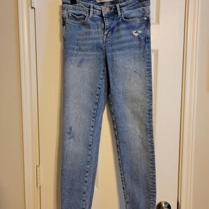 Zara Light Blue Skinny Jeans